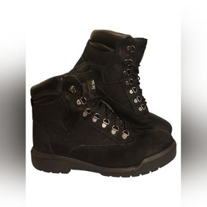 MEN'S TIMBERLAND 6 INCH FIELD BOOTS - BLACK/BLACK (USED)
